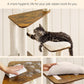 Cat Tree, 64.6-Inch Modern Cat Tower, Multi-Level Condo with 5 Scratching Posts, Perch, Washable Removable Cushions, Cave, Rustic Brown UPCT166X01